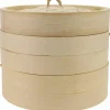 Ångkokare bambu 27 cm, 2 lager med lock