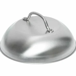 Ång- och Smältkupol rostfritt stål 22,5 cm