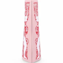 Nina vas 16,5 cm, rosa/röd