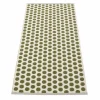 Noa matta 70 cm x 150 cm, dark olive/vanilla