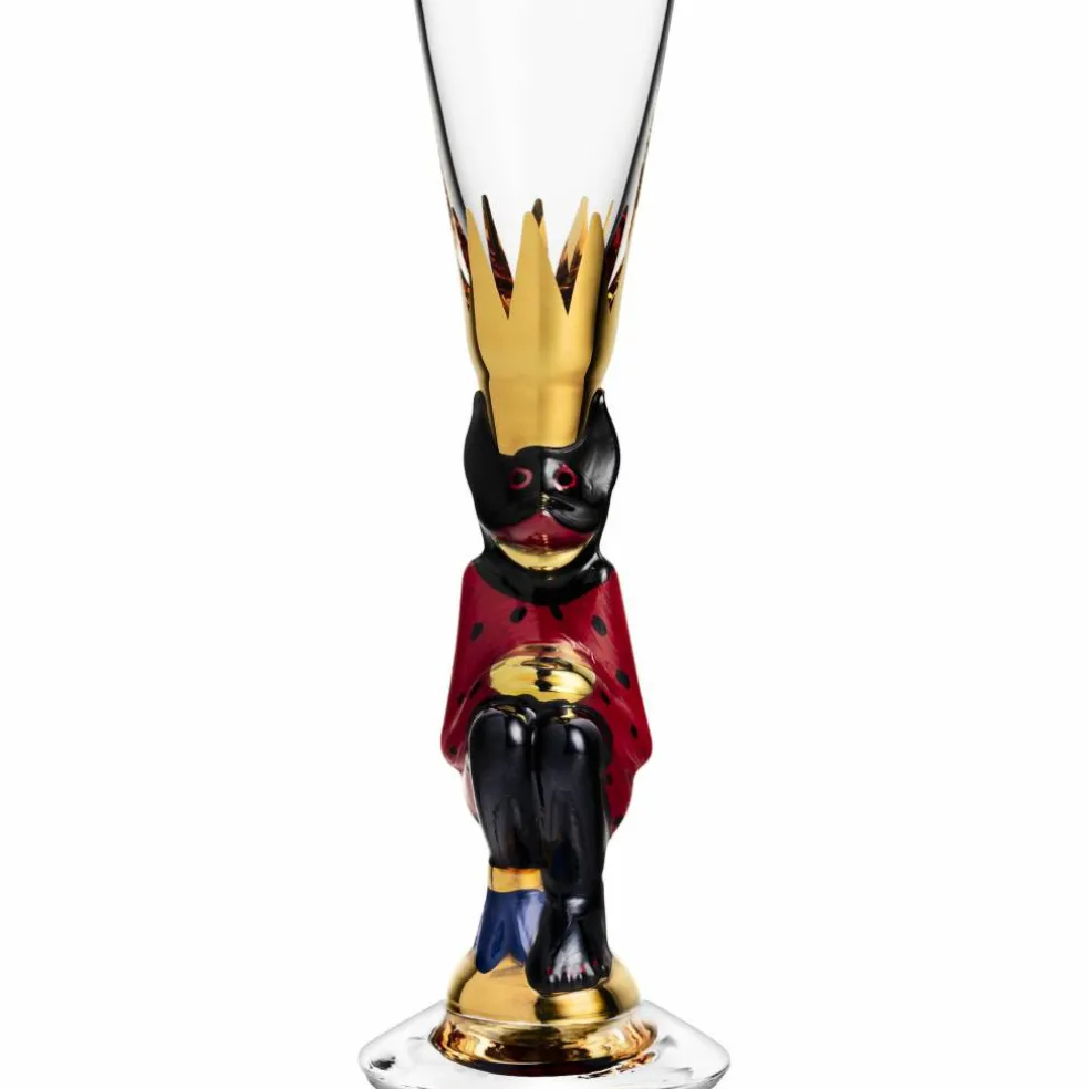 Nobel Snapsglas Blå 4 cl