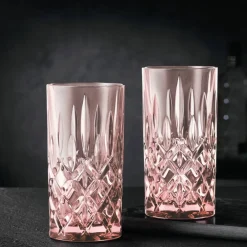 Noblesse longdrinkglas 2-pack, rosé