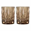 Noblesse tumblerglas 2-pack, 29,5 cl, brun