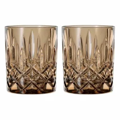 Noblesse tumblerglas 2-pack, 29,5 cl, brun
