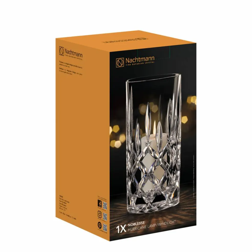 Noblesse Vas 23cm, klar