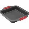 Nonstick kvadratisk bakform 20 cm, grå