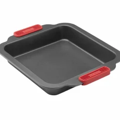 Nonstick kvadratisk bakform 20 cm, grå
