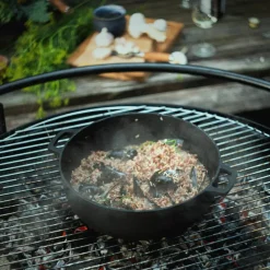 Norden Grill Chef gjutjärnsgryta med lock 30 cm