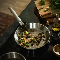 Norden obelagd stekpanna 28 cm, rostfritt stål