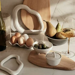 Nordic skål med lock, vanilla
