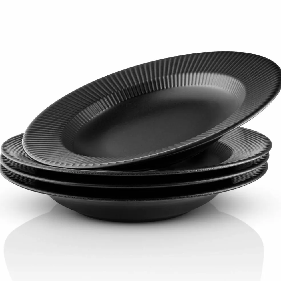 Nova Black djup tallrik 25 cm