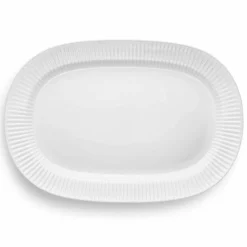 Nova serveringsfat 42 cm, vit
