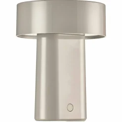 Oblong lampa, varmgrå