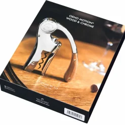 Oeno Motion Wood & Chrome korkskruv