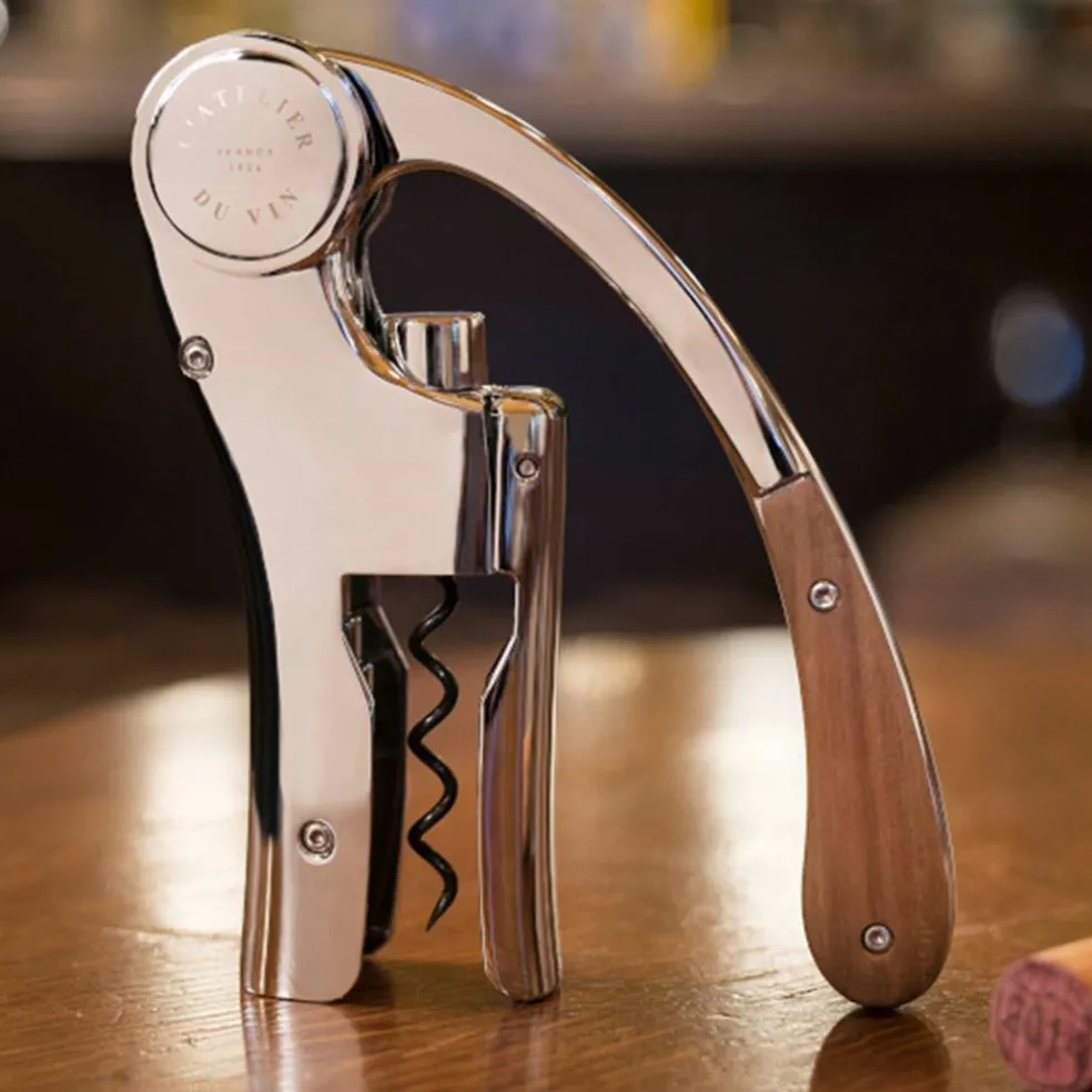 Oeno Motion Wood & Chrome korkskruv