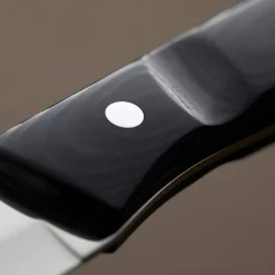 Old Farmer Micarta steakkniv XL 4 st, svart/stål