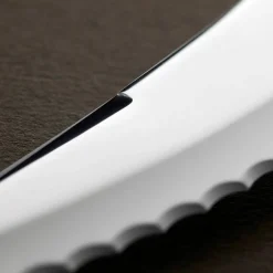 Old Farmer Micarta steakkniv XL 4 st, svart/stål