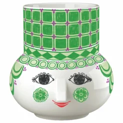 Olga blockljusstake 12 cm, grön