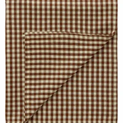 Oliva duk 140×240 cm, brun