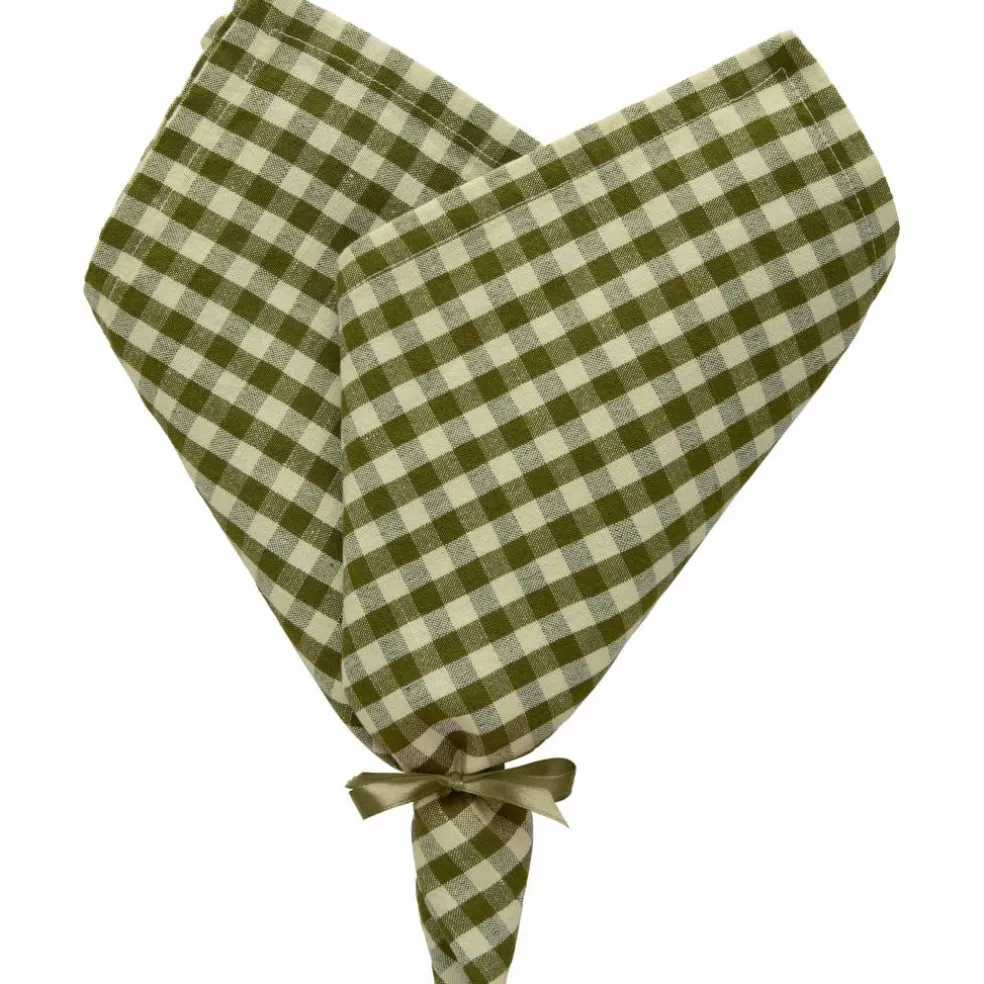 Oliva servett 45×45 cm 2-pack, brun