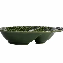 Olive skål, green