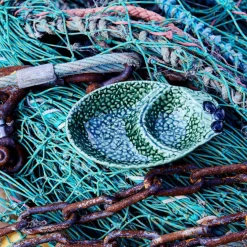 Olive skål, green