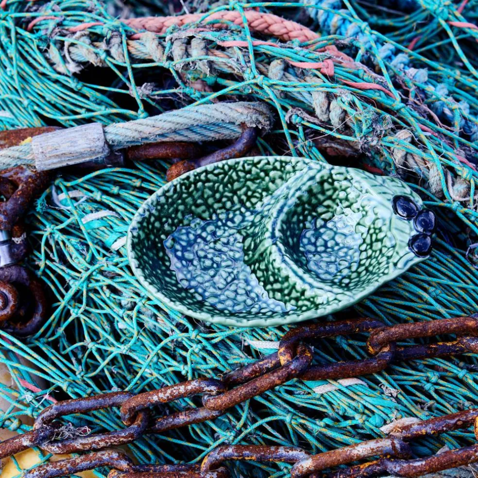 Olive skål, green