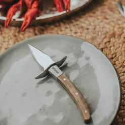 Ona ostronkniv 16 cm, rostfritt stål/akaciaträ
