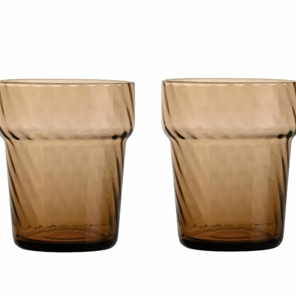 Opacity dricksglas 30 cl 2-pack, brun