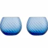 Opacity vattenglas 2-pack, blå