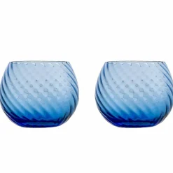 Opacity vattenglas 2-pack, blå