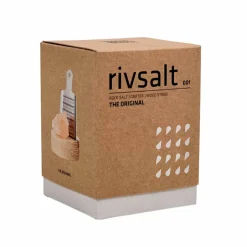 Original set med rivjärn, saltsten & bordställ i ek