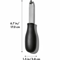 Ostronkniv, svart
