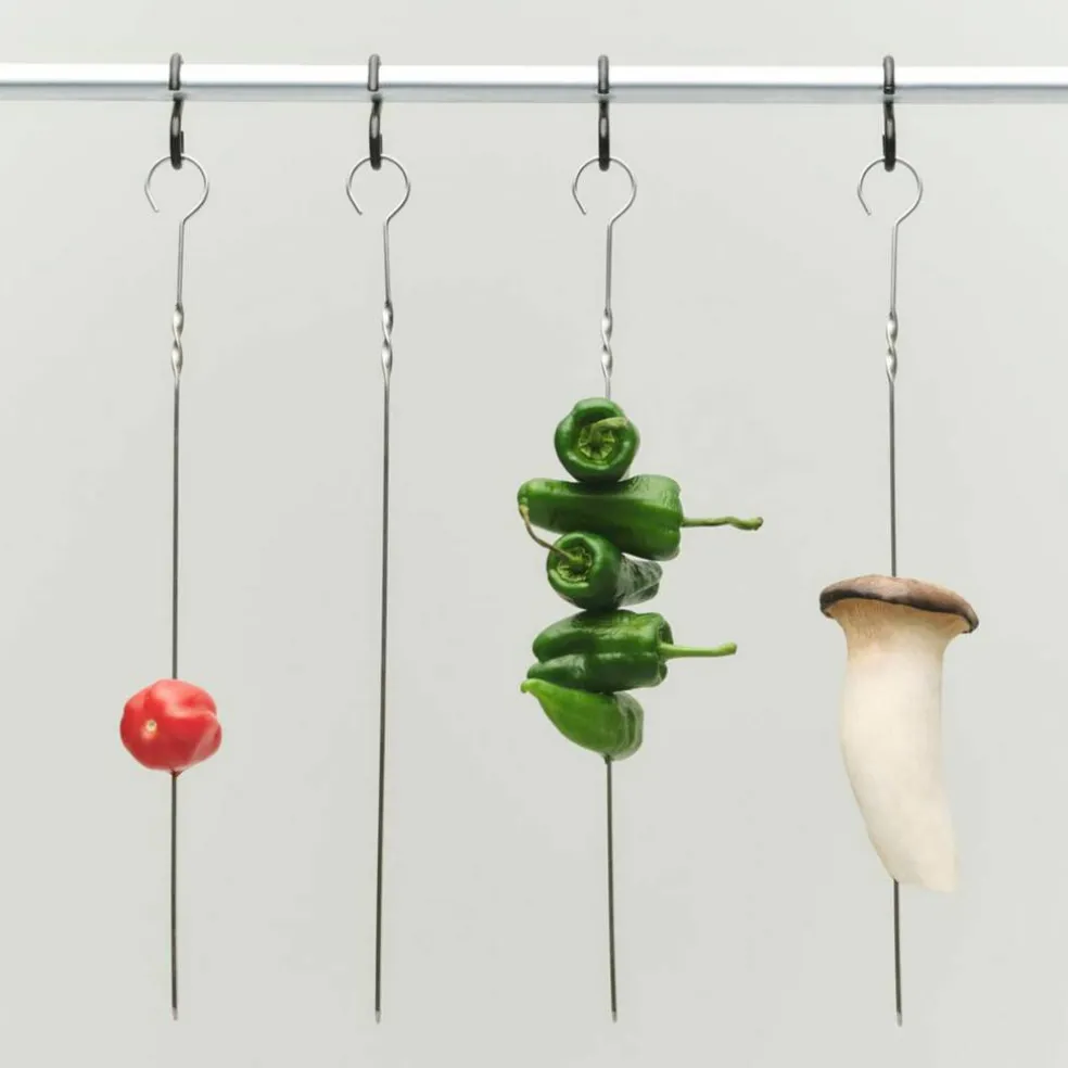 Outdoor Market grillspett 4-pack, rostfritt stål