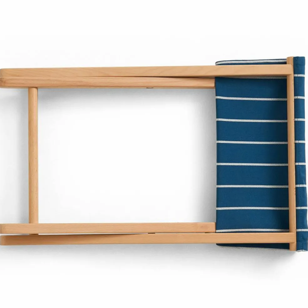 Outdoor Market hopfällbar pall, beige/röd