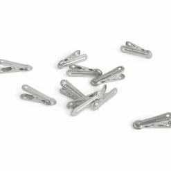 Outdoor Market multiklämma, 10-pack — silver