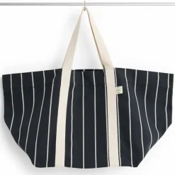 Outdoor Market picknickväska, medium — svart/beige
