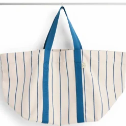 Outdoor Market picknickväska, medium — beige/blå