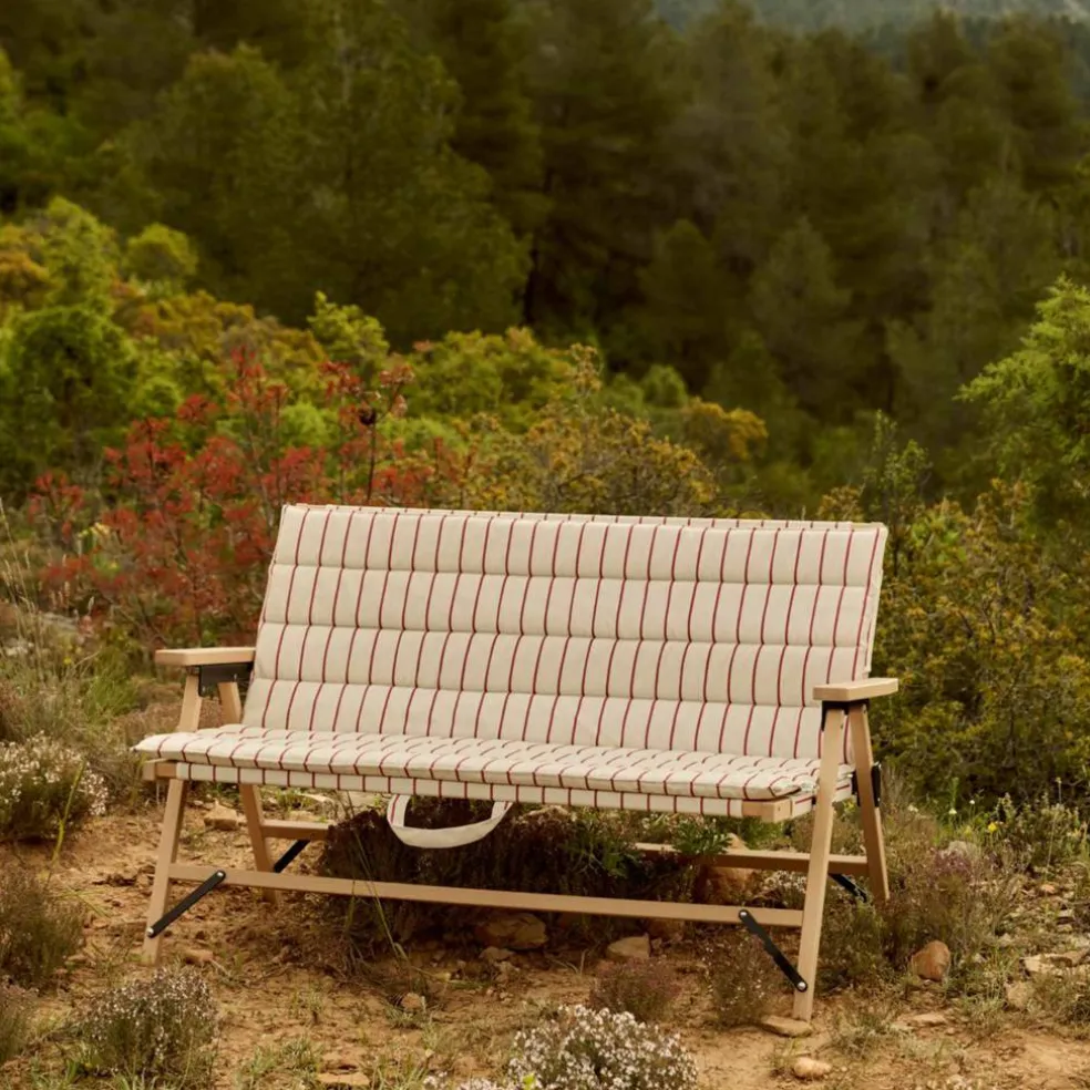 Outdoor Market — soffkudde, blå/beige