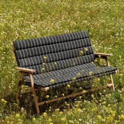Outdoor Market — soffkudde, blå/beige