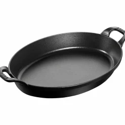 Oval Form/Fat Svart 32 cm 2,6 l