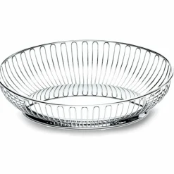 Oval Fruktkorg, Rostfritt Stål