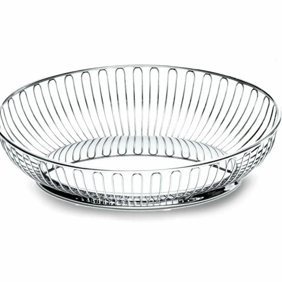 Oval Fruktkorg, Rostfritt Stål