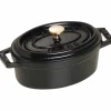 Oval Gryta Svart 11 cm 0,25 l
