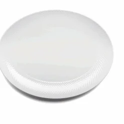 Oval serveringsfat 35x26,5 Vit