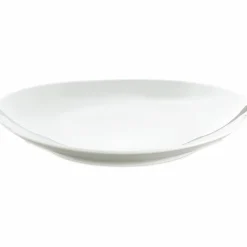 Oval stektallrik, liten 23 x 20,5 cm.
