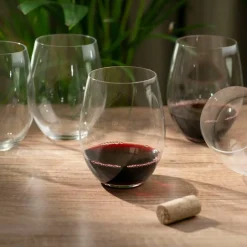 O Wine Tumbler Cabernet/Merlot vinglas 6-pack 20-årsjubileum
