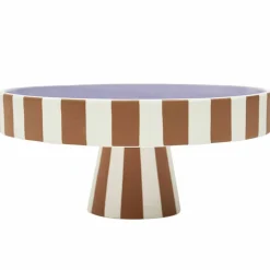 OYOY Toppu serveringsfat 27 cm, caramel/lavender