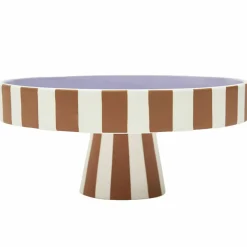 OYOY Toppu serveringsfat 27 cm, caramel/lavender