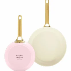 Padova stekpanneset 20 + 26 cm, blush pink